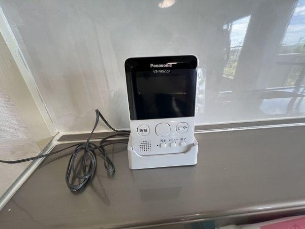 防犯設備 モニター付きインターホン  寫真撮影日：2025-10-18