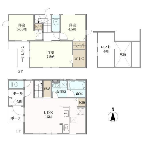 間取り：３ＬＤＫ