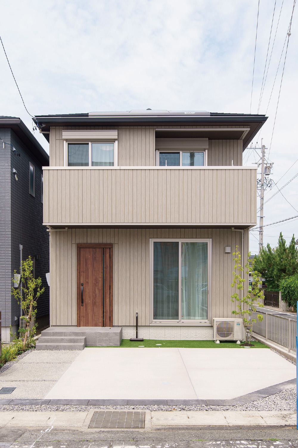 E號(hào)地 建物外観