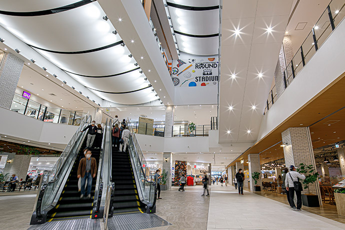 中央監視ネットワークによる照明のゾーニング制御