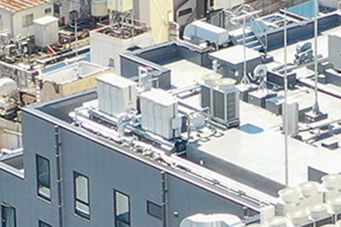 潛熱回収型ガス給湯器により給湯エネルギーを削減