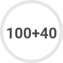 100+40