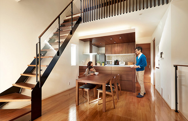 都市ナカ暮らしを快適に!2階リビングのススメ