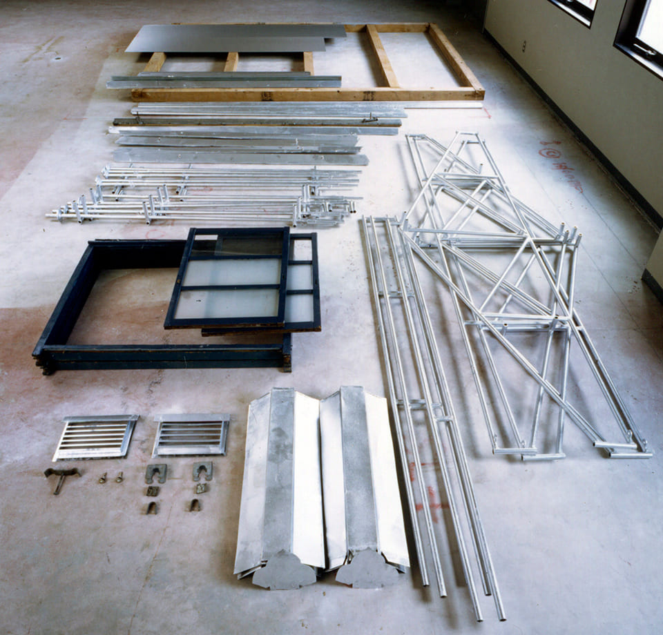 パイプハウスの部品