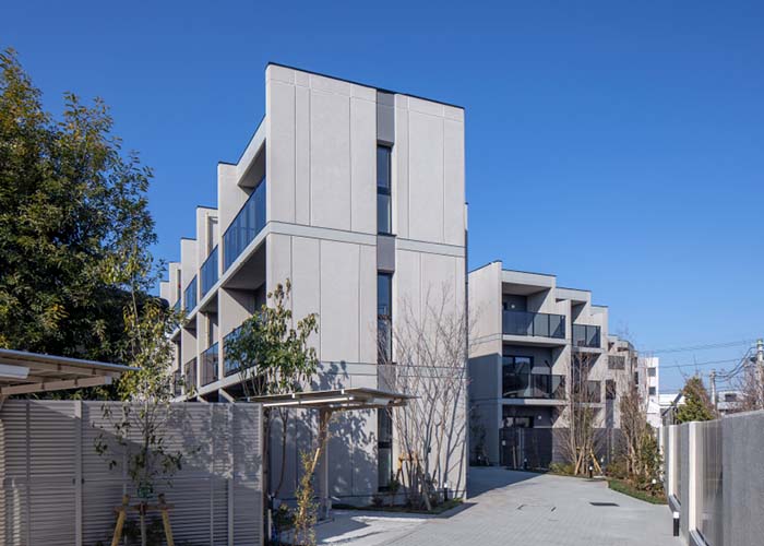 アプローチ（2025年2月撮影）