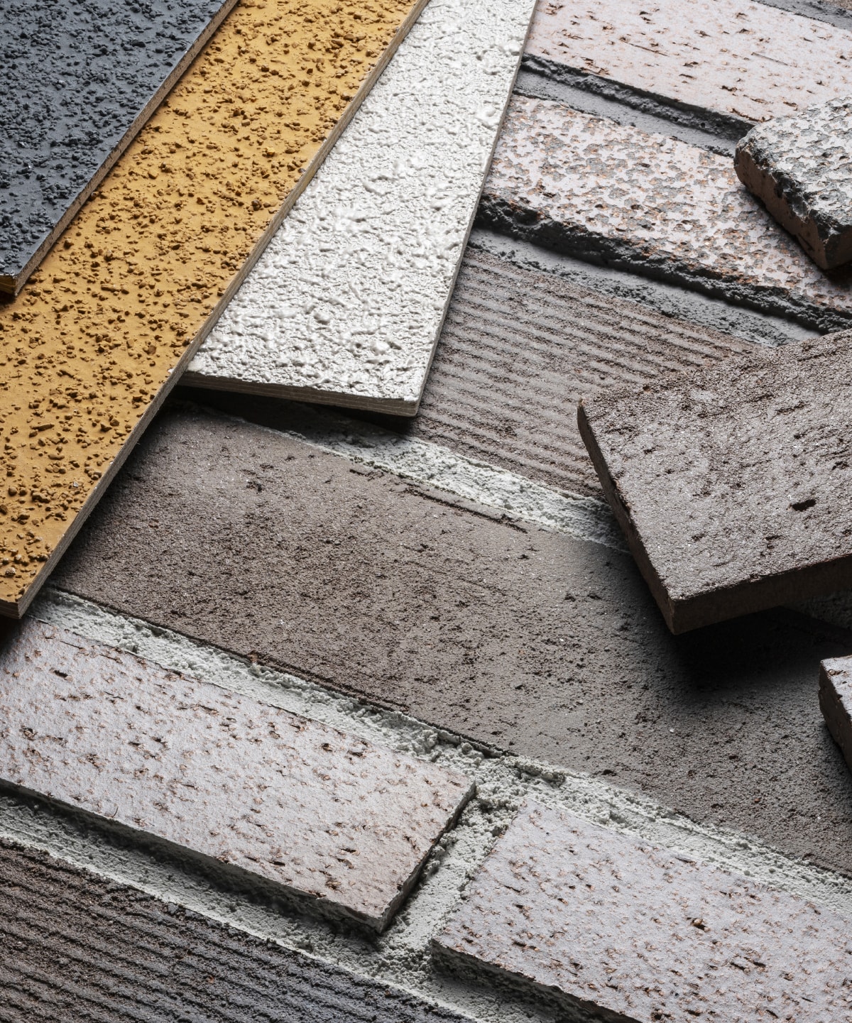 建物に採用予定のマテリアル