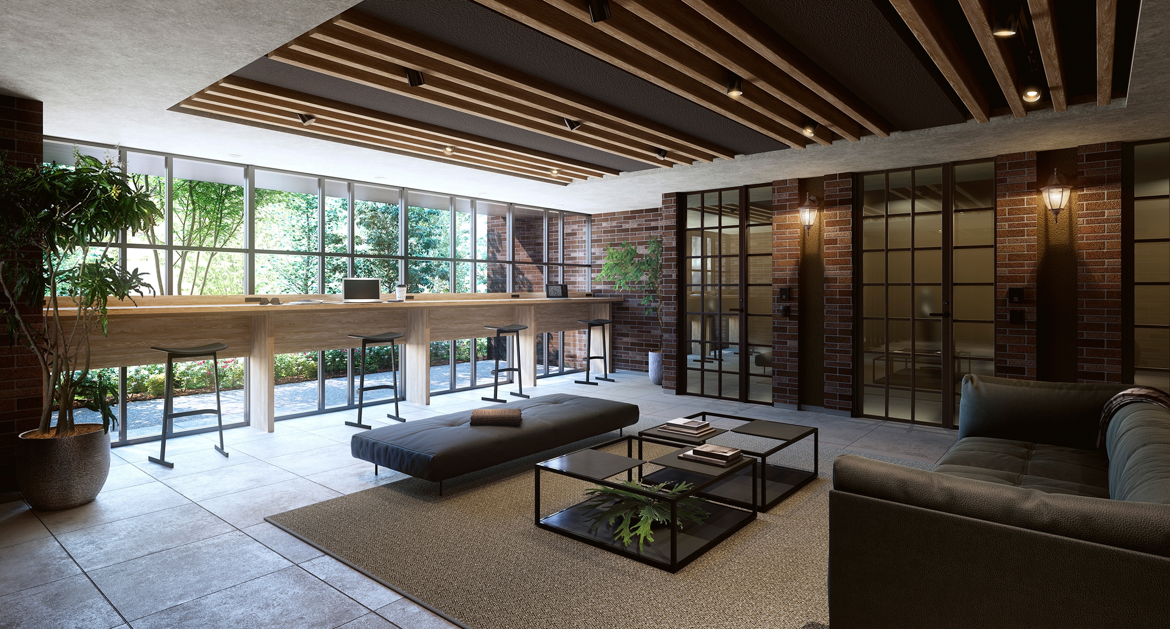 リモート&ゲーミングルーム/オープンラウンジ完成予想図