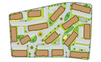 一般的な大規模賃貸住宅(イメージ)