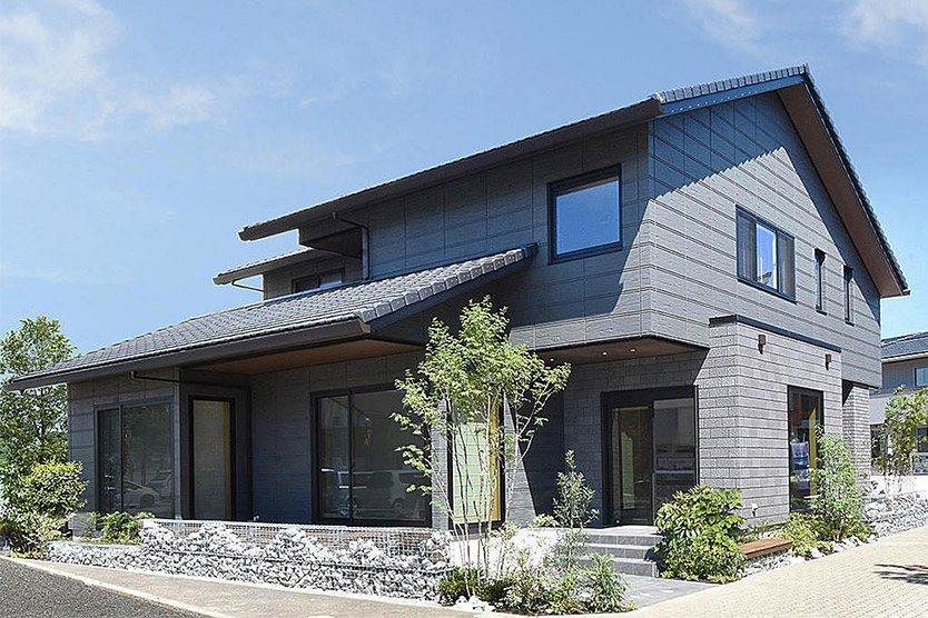 一戸建ての外観